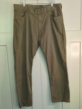 Men's Polo Ralph Lauren Olive Cotton Casual Pants Size 40